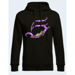 Černá mikina Sawcy přední S