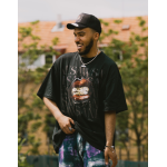 Oversized tričko Excusez z těžké bavlny vel. S